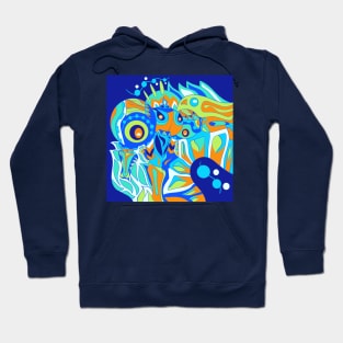 dogu mayan astronaut ecopop Hoodie